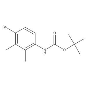 Tert-butyl (4-bromo-2,3-dimethylphenyl)carbamate Structure