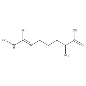 NW-hydroxy-D-arginine Structure
