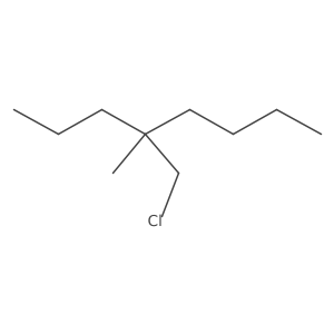 4-(Chloromethyl)-4-methyloctane结构式