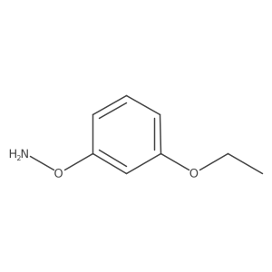O-(3-ethoxyphenyl)hydroxylamine结构式