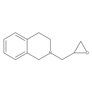(S)-2-(oxiran-2-ylmethyl)-1,2,3,4-tetrahydroisoquinoline Structure