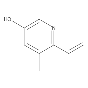5-Methyl-6-vinylpyridin-3-ol结构式
