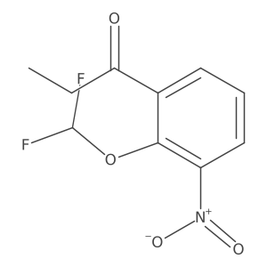 1-(2-(Difluoromethoxy)-3-nitrophenyl)propan-1-one结构式