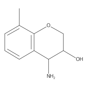 4-Amino-8-methylchroman-3-ol结构式