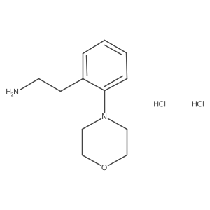 2-[2-(Morpholin-4-yl)phenyl]ethan-1-amine dihydrochloride Structure