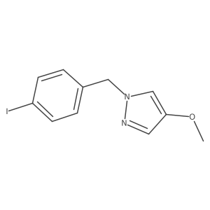 1-(4-Iodobenzyl)-4-methoxy-1H-pyrazole结构式