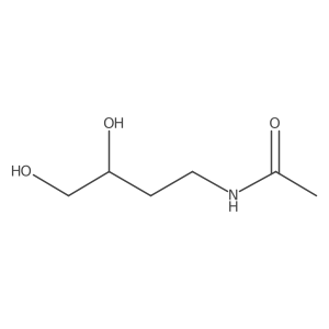 N-(3,4-dihydroxybutyl)acetamide Structure