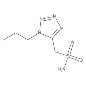 (1-propyl-1H-1,2,3,4-tetrazol-5-yl)methanesulfonamide Structure