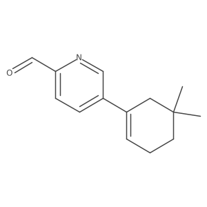 5-(5,5-Dimethylcyclohex-1-en-1-yl)pyridine-2-carbaldehyde结构式