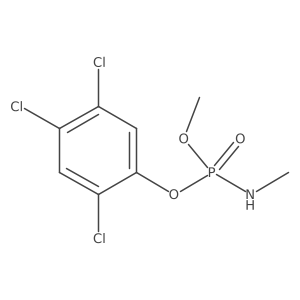 O=P(Ome)(nme)O-2,4,5-clphenyl结构式