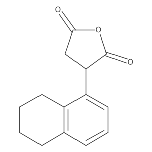 3-(5,6,7,8-Tetrahydronaphthalen-1-yl)oxolane-2,5-dione Structure