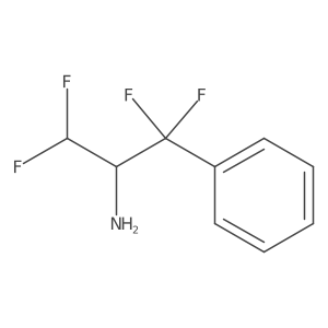 1,1,3,3-Tetrafluoro-1-phenylpropan-2-amine结构式
