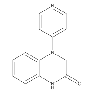 4-(4-pyridyl)-1,3-dihydroquinoxalin-2-one Structure