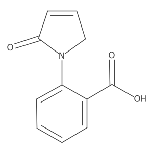 2-(2-oxo-2,5-dihydro-1H-pyrrol-1-yl)benzoic acid Structure