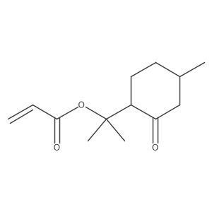 2-(4-Methyl-2-oxocyclohexyl)propan-2-yl acrylate Structure