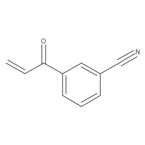3-(Prop-2-enoyl)benzonitrile Structure