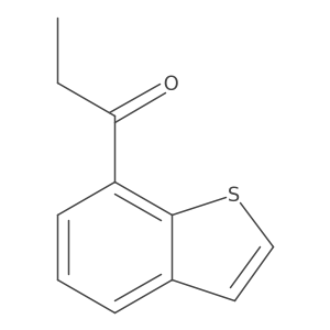 1-(Benzo[b]thiophen-7-yl)propan-1-one Structure