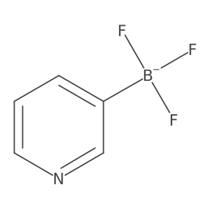 Borate(1-), trifluoro-3-pyridinyl-, (T-4)-结构式