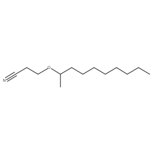 3-[(Decan-2-yl)oxy]propanenitrile Structure