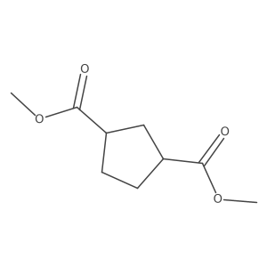 rel-(1R,3R)-Dimethyl cyclopentane-1,3-dicarboxylate结构式