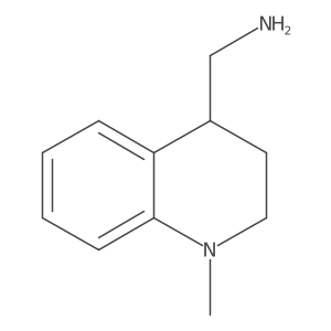 (1-Methyl-1,2,3,4-tetrahydroquinolin-4-yl)methanamine结构式