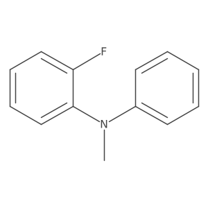 2-fluoro-N-methyl-N-phenylaniline结构式
