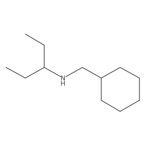 (Cyclohexylmethyl)(pentan-3-yl)amine结构式