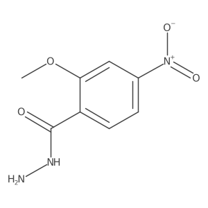 2-Methoxy-4-nitrobenzohydrazide Structure