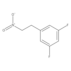 1,3-Difluoro-5-(2-nitroethyl)benzene Structure