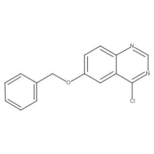 6-(Benzyloxy)-4-chloroquinazoline结构式