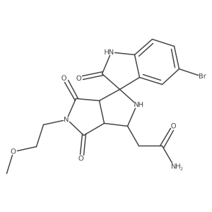C18H19BrN4O5结构式