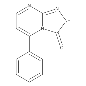 5-Phenyl-1,2,4-triazolo[4,3-a]pyrimidin-3(2H)-one Structure