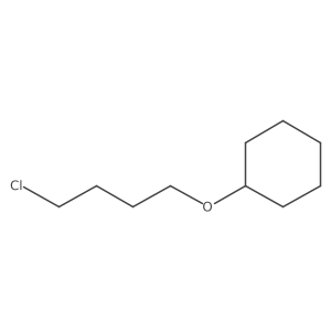 (4-Chlorobutoxy)cyclohexane结构式
