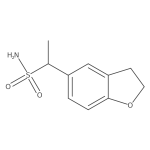 1-(2,3-Dihydro-1-benzofuran-5-yl)ethane-1-sulfonamide Structure