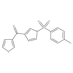 3-(Thiophen-3-ylcarbonyl)-1-tosylpyrrole Structure