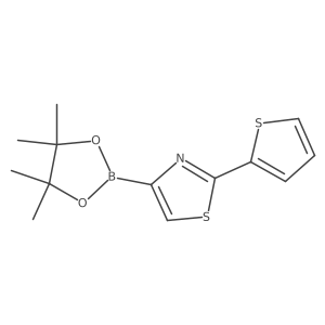 2-(Thien-2-yl)thiazole-4-boronic acid pinacol ester Structure