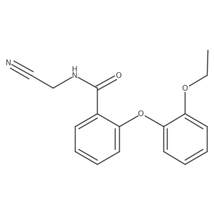 N-(Cyanomethyl)-2-(2-ethoxyphenoxy)benzamide Structure