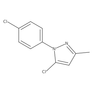 5-chloro-1-(4-chlorophenyl)-3-methyl-1H-pyrazole Structure