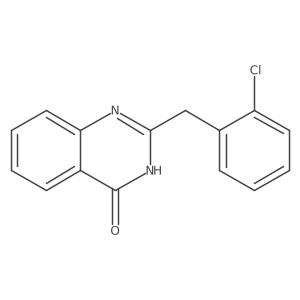 2-(2-chlorobenzyl)-4(3H)-quinazolinone Structure