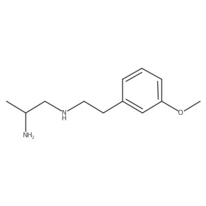 (2-Aminopropyl)[2-(3-methoxyphenyl)ethyl]amine Structure