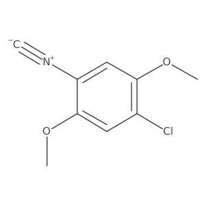 1-Chloro-4-isocyano-2,5-dimethoxybenzene Structure