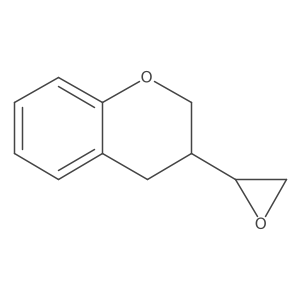 3-[(2S)-oxiran-2-yl]-3,4-dihydro-2H-1-benzopyran结构式