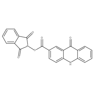 1,3-dioxo-2,3-dihydro-1H-isoindol-2-yl 9-oxo-9,10-dihydroacridine-2-carboxylate Structure
