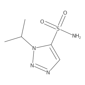 1-Isopropyl-1H-1,2,3-triazole-5-sulfonamide结构式