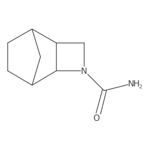 (1S,2R,5R,6R)-3-Azatricyclo[4.2.1.02,5]nonane-3-carboxamide结构式