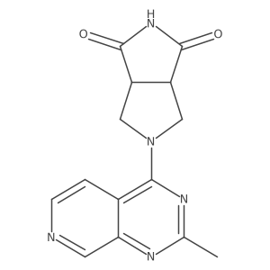 5-{2-Methylpyrido[3,4-d]pyrimidin-4-yl}-octahydropyrrolo[3,4-c]pyrrole-1,3-dione Structure