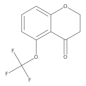 5-(Trifluoromethoxy)chroman-4-one Structure