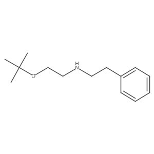 N-[2-(1,1-Dimethylethoxy)ethyl]benzeneethanamine结构式