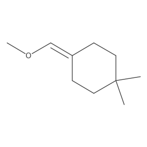 4-(Methoxymethylene)-1,1-dimethylcyclohexane结构式