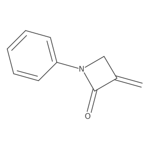 3-methylene-1-phenyl-azetidin-2-one结构式